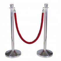Stanchion with Velvet Rope